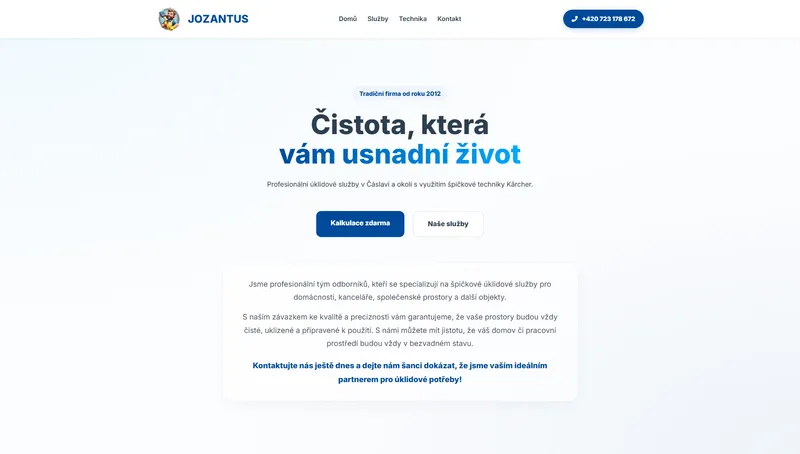 Uklid Jozantus Portfolio